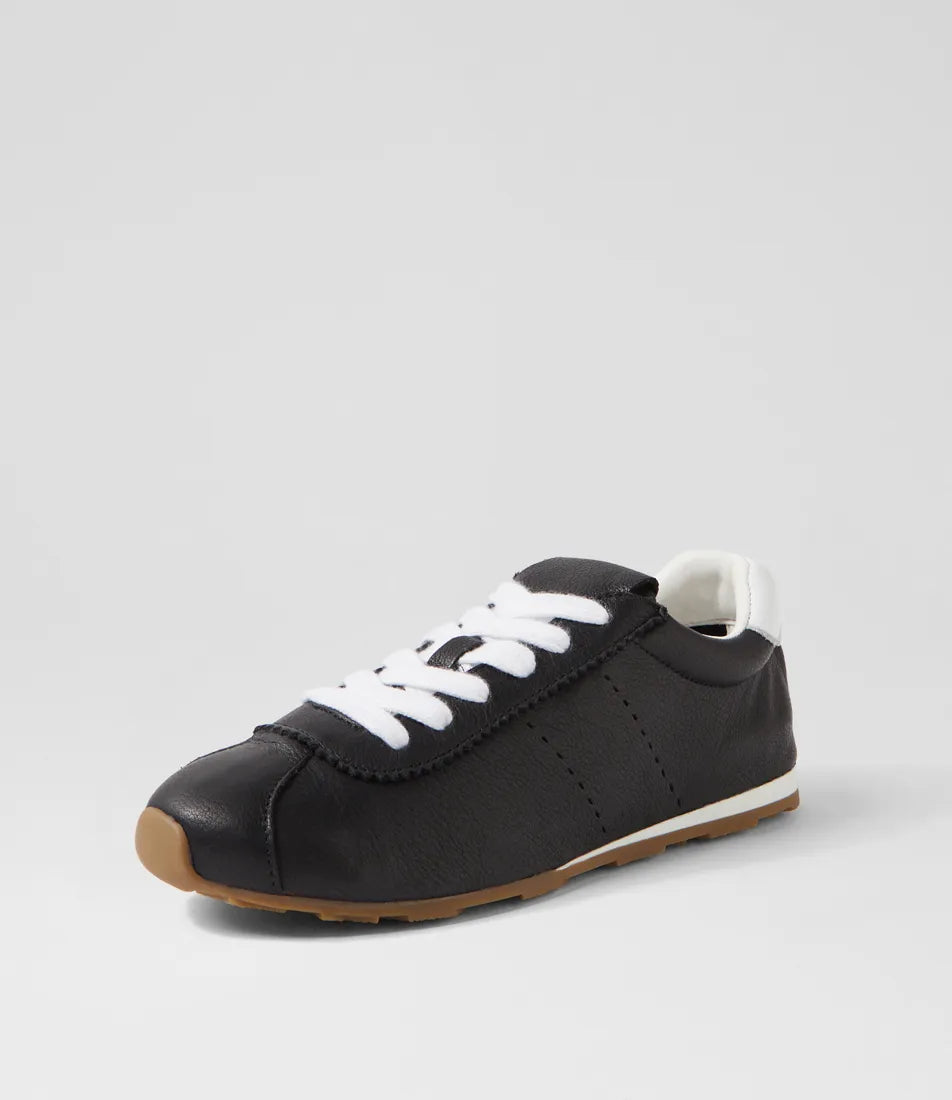 Mollini Mousi Black Leather Sneakers