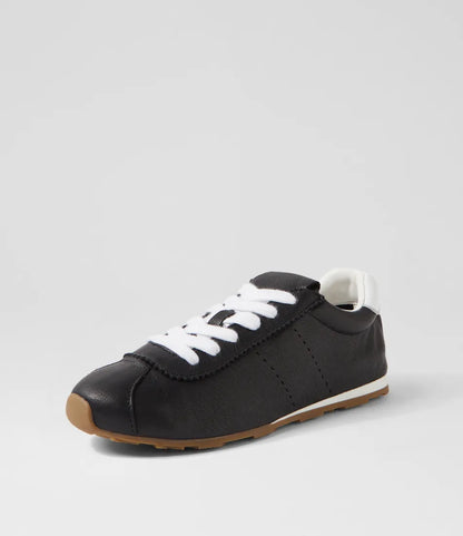 Mollini Mousi Black Leather Sneakers