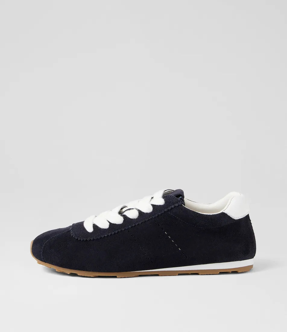 Mollini Mousi Suede Navy Sneaker
