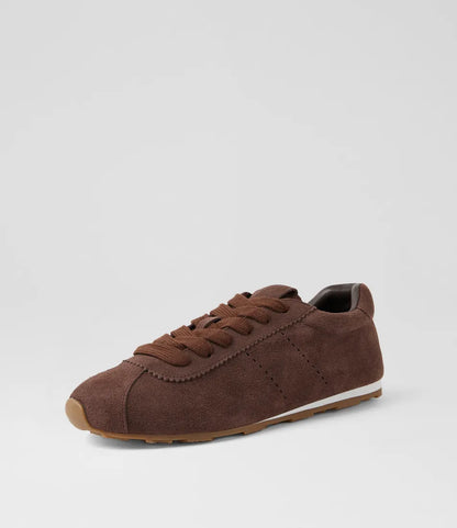 Mollini Mousi Suede Deep Brown Sneaker