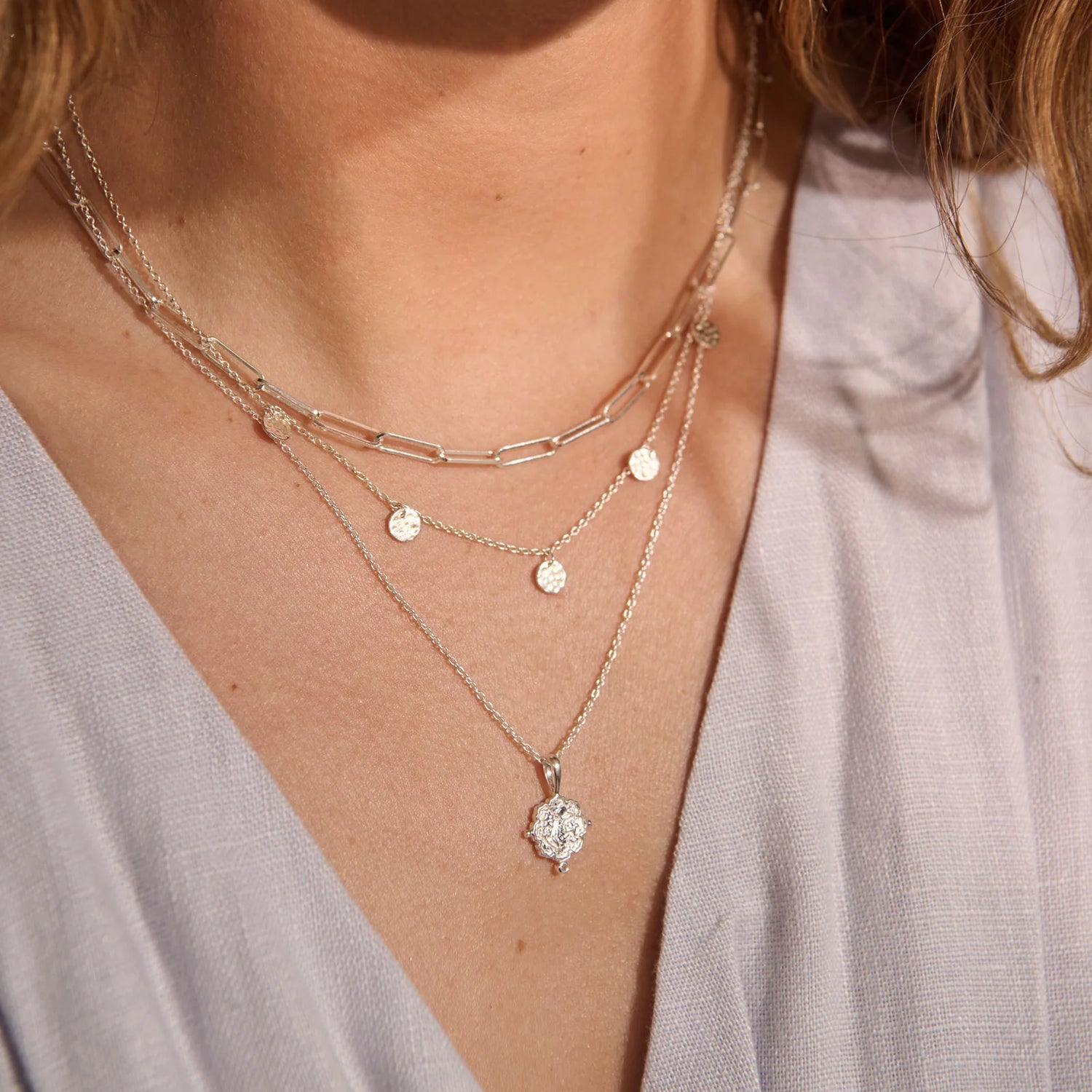 Murkani Loved Always Pendant Neck Lace Small Sterling Silver