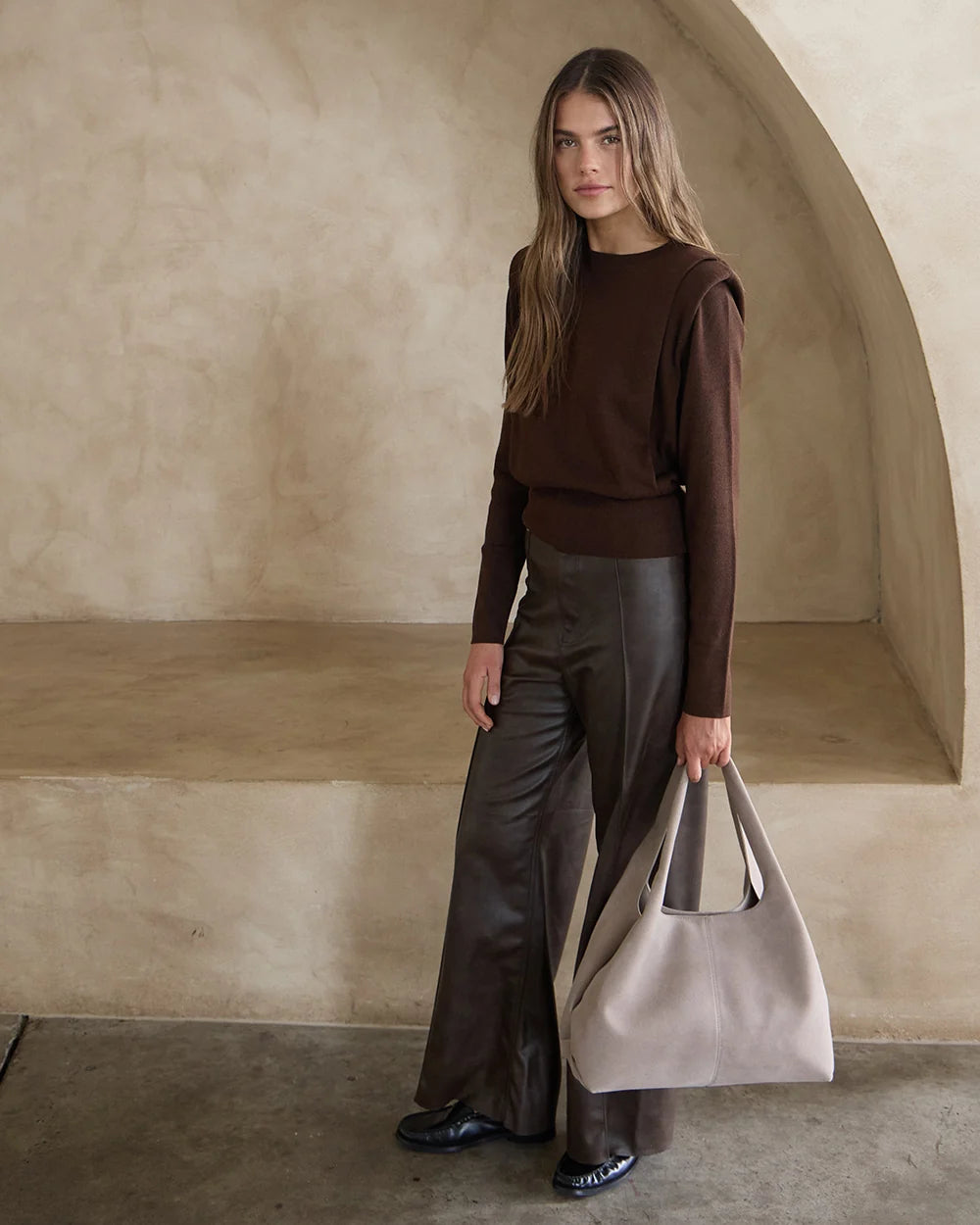 Elms+King Mayfair Tote - Fawn