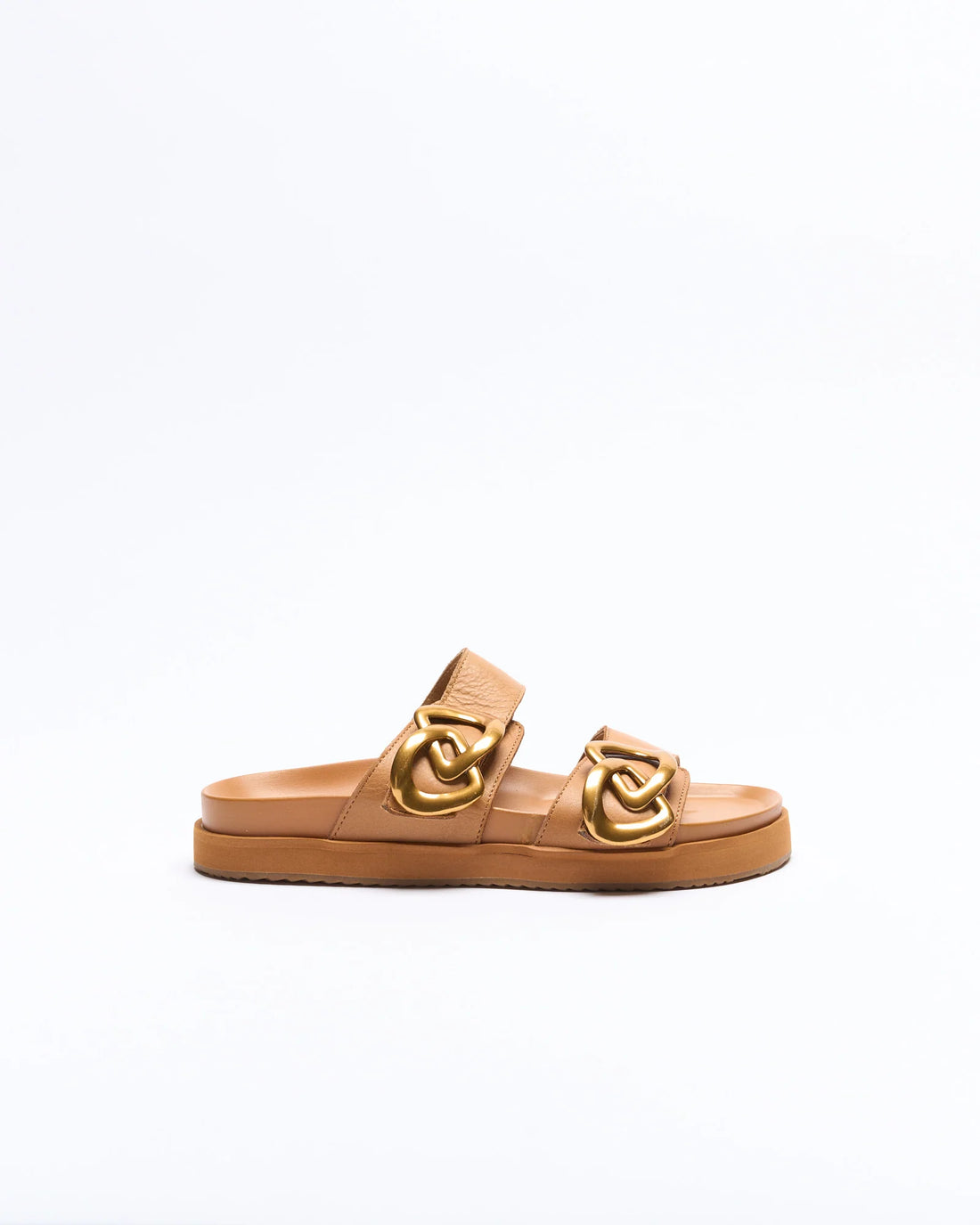 Walnut Meadow Leather Slide Coconut Tan