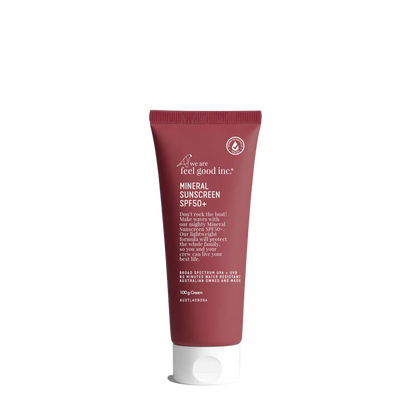 We Are Feel Good Inc Mineral Sunscreen SPF50+ 100g
