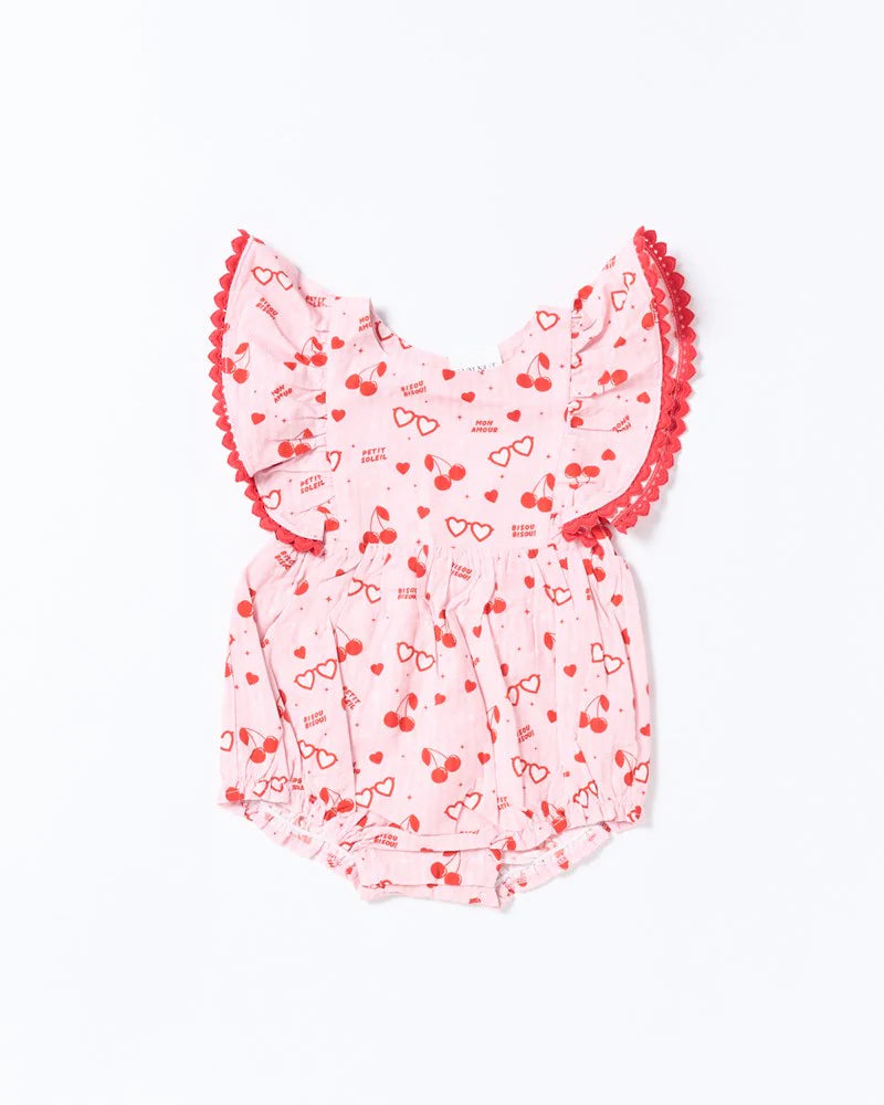 Walnut Mon Cheri Romper