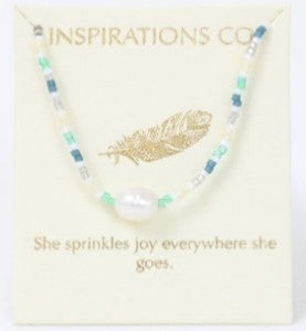 Inspiration Necklace Multi/Off White