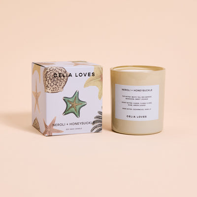 Celia Loves Candle Field Notes Neroli + Honey Suckle