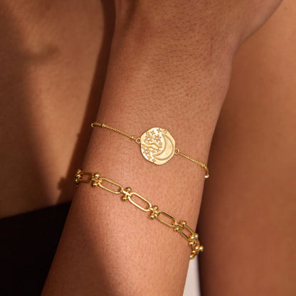 Murkani Connected Night Sky Bracelet 18KT Gold Plated