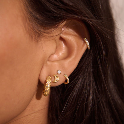 Murkani Night Sky Hoops 18KT Gold Plated
