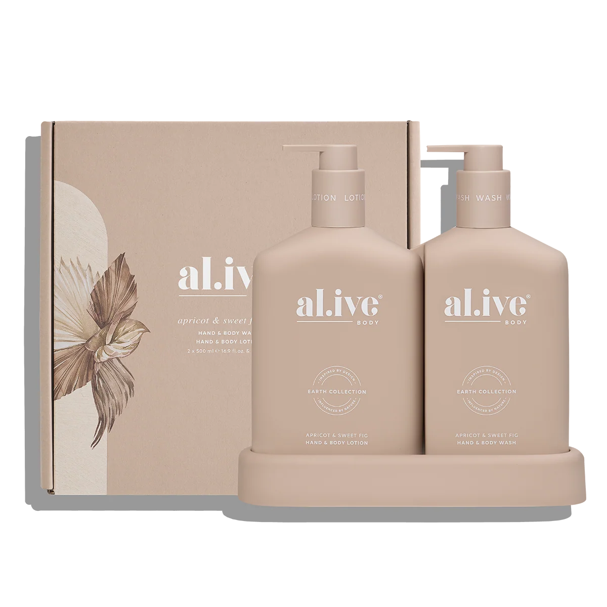 AL.IVE Body Wash &amp; Body Bathroom Duo Apricot &amp; Sweet Fig