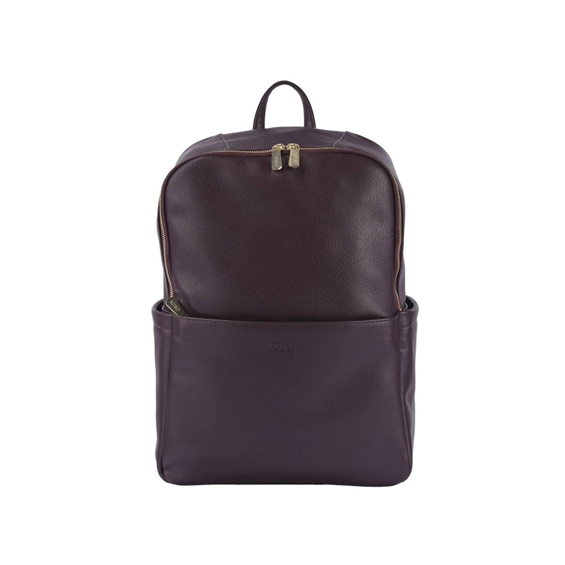 OiOi Multitasker Nappy Backpack Black Dimple Vegan Leather