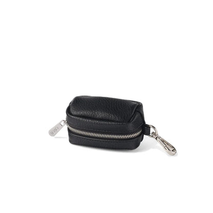 OiOi Waste Bag Dispenser Black Vegan Leather