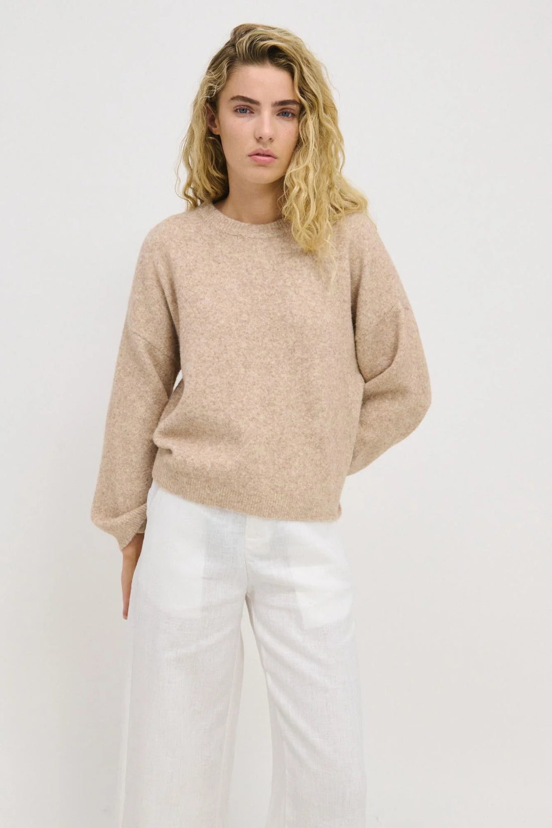 Little Lies Otto Knit Beige