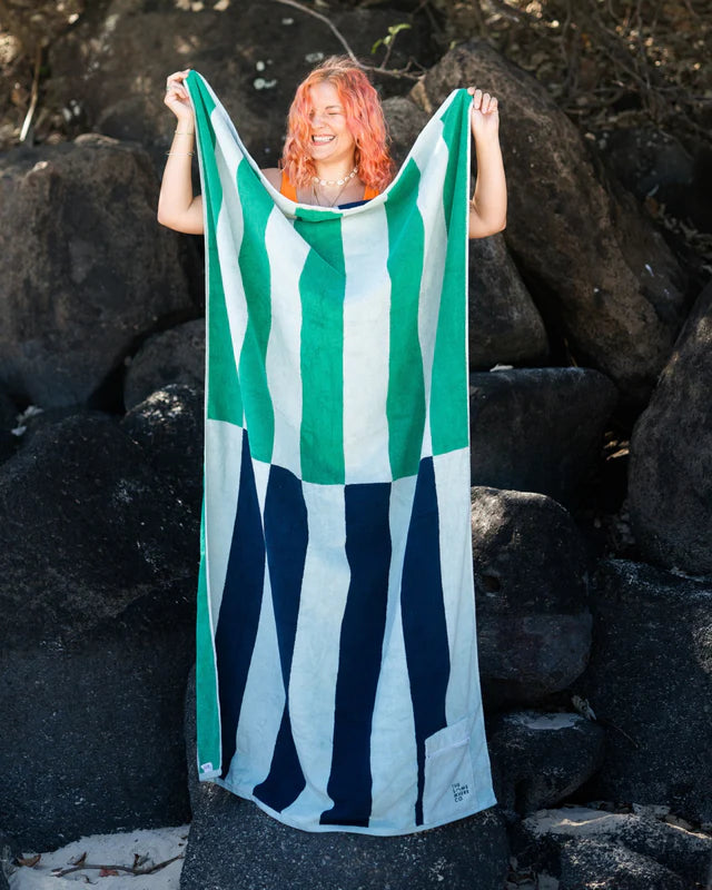 The Somewhere Co Riviera Premium Cotton Beach Towel