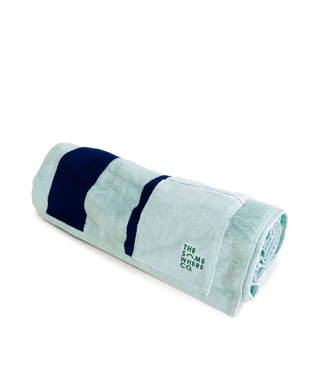 The Somewhere Co Riviera Premium Cotton Beach Towel