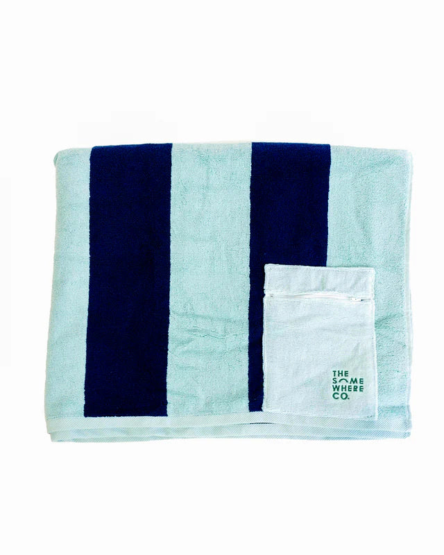 The Somewhere Co Riviera Premium Cotton Beach Towel