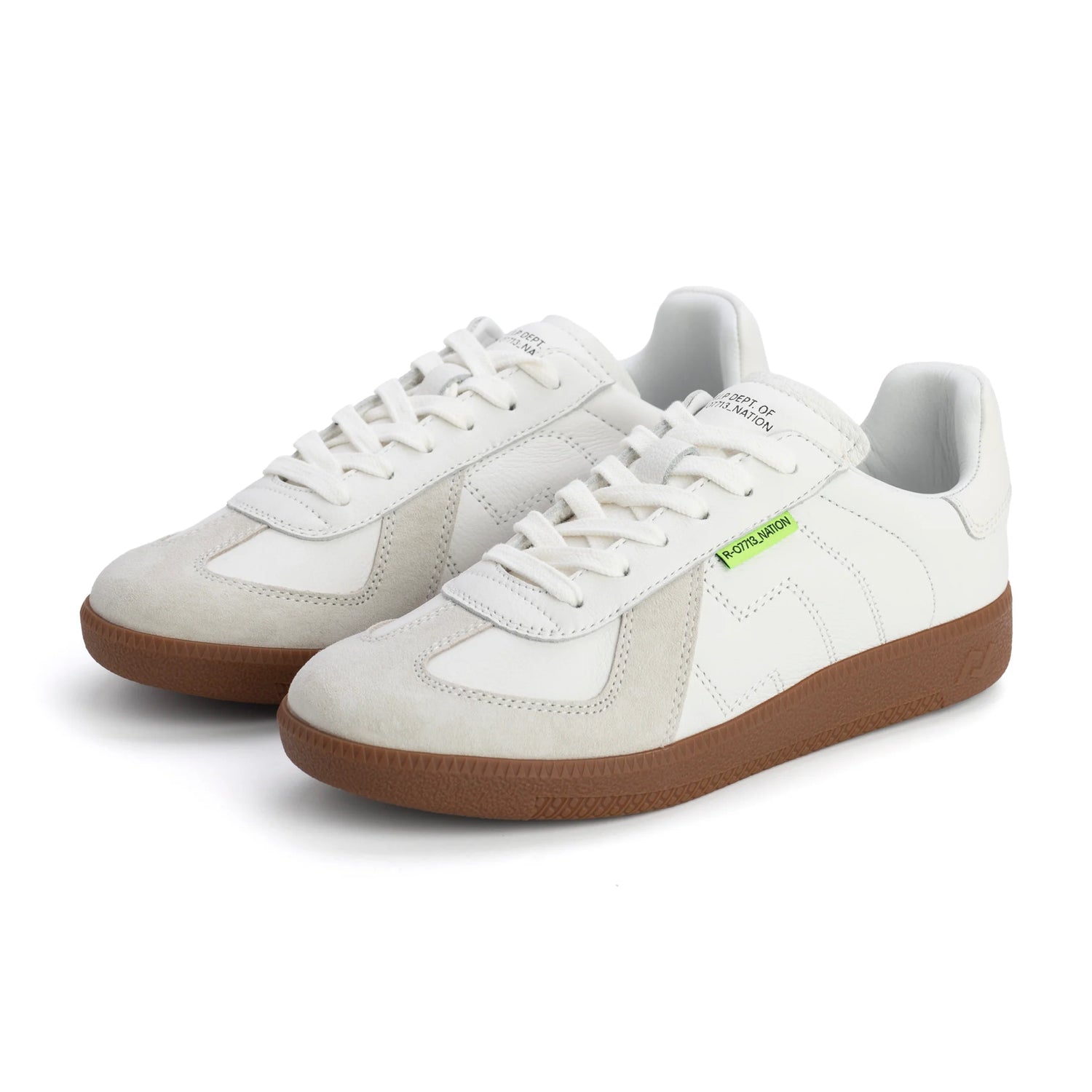 Rollie Pace Classic White/Gum