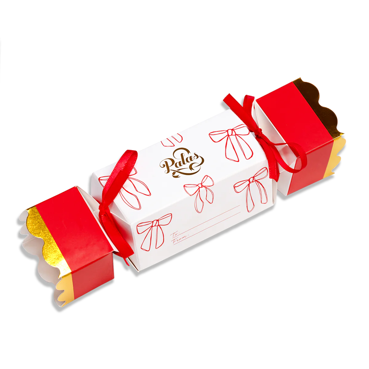 Palas Christmas Cracker White Jade Bracelet