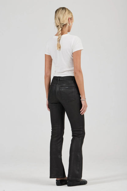 Rollas Midtown Boot Cut Espresso Coated Jean