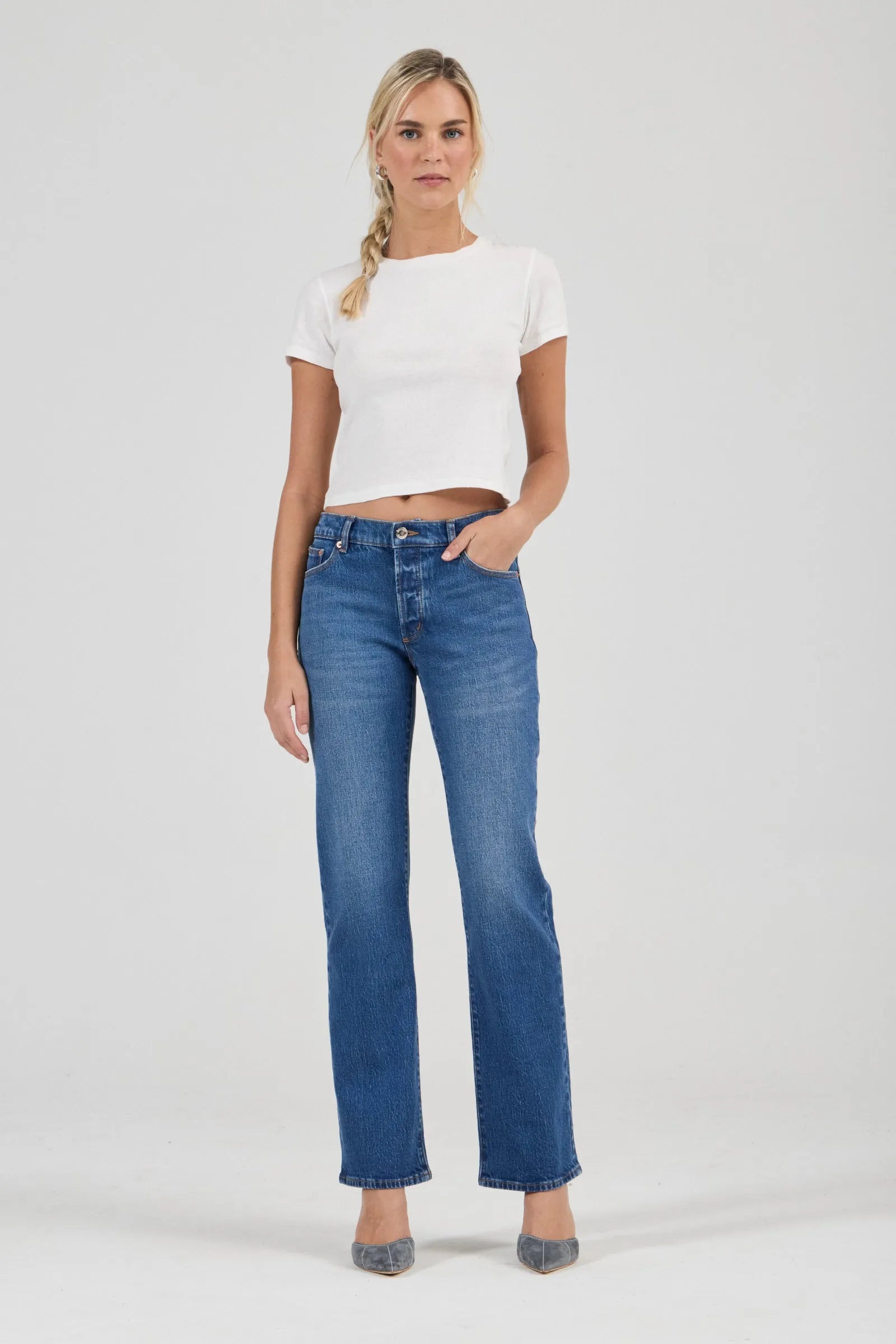 Rollas Meg Straight Reign Jeans