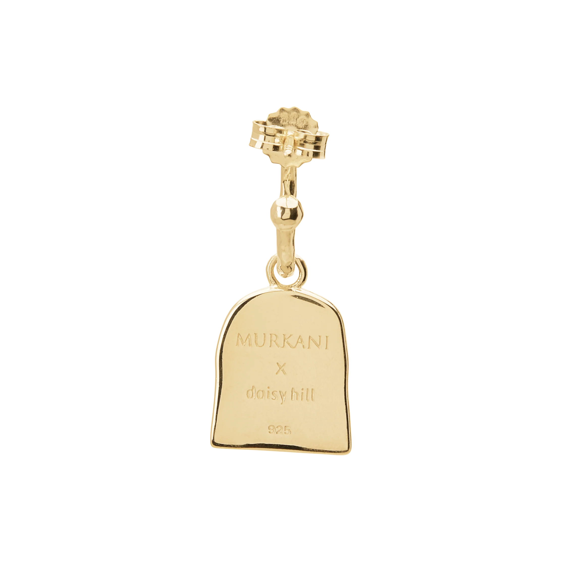 Murkani Connected Rainbow Spirit Earrings in 18KT Yellow Gold Plate