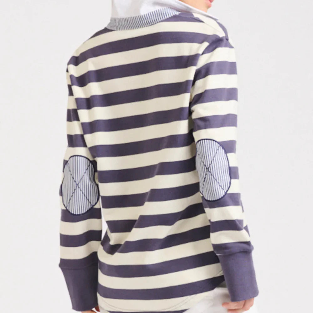 Rugby Cotton Sweatshirt Old Navy Stripe