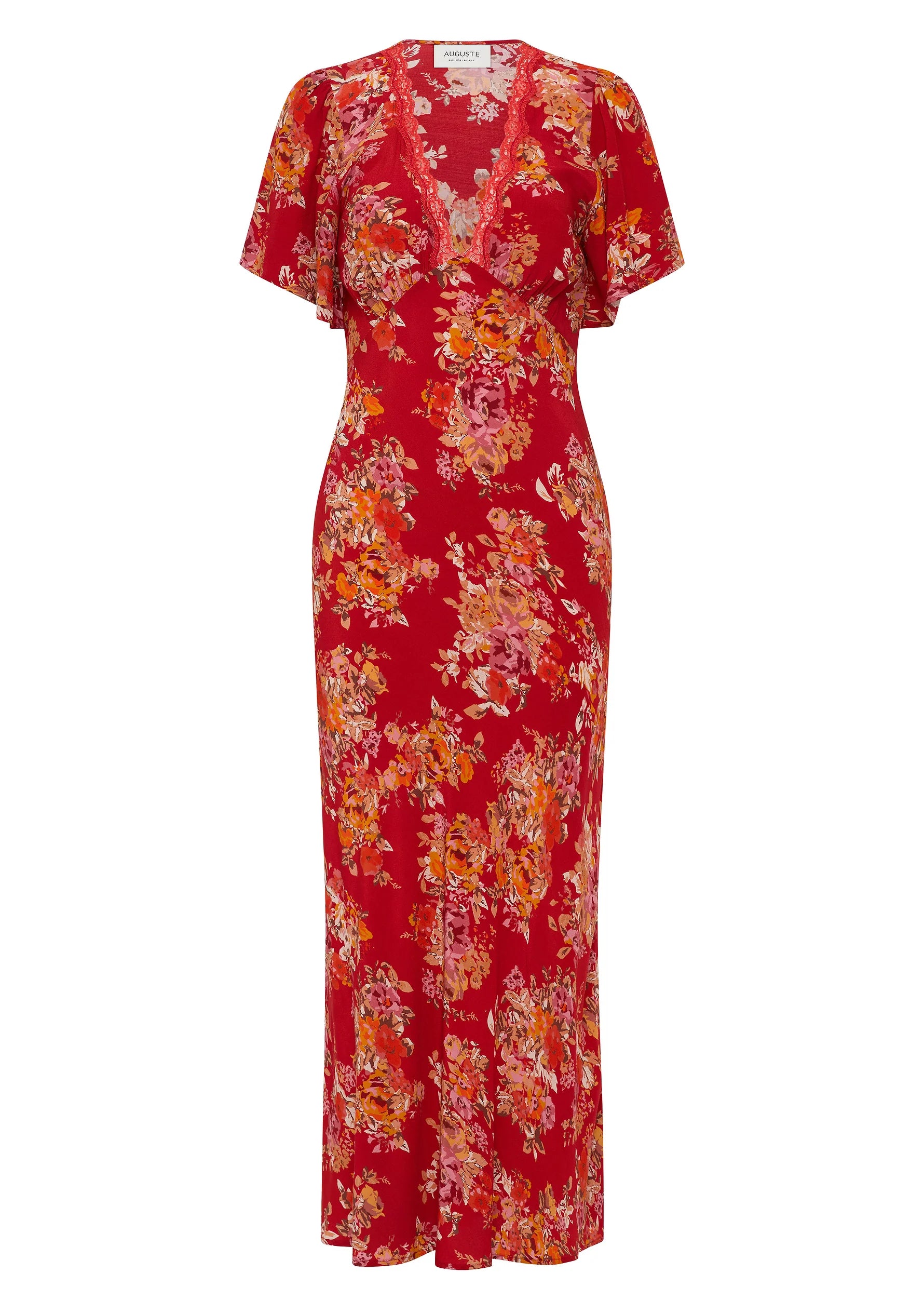 Auguste The Label Calais Midi Dress