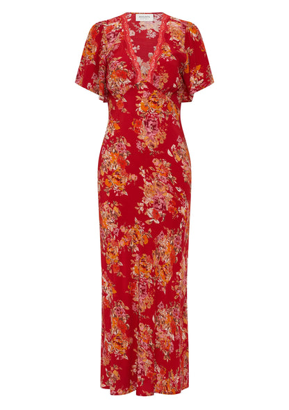 Auguste The Label Calais Midi Dress