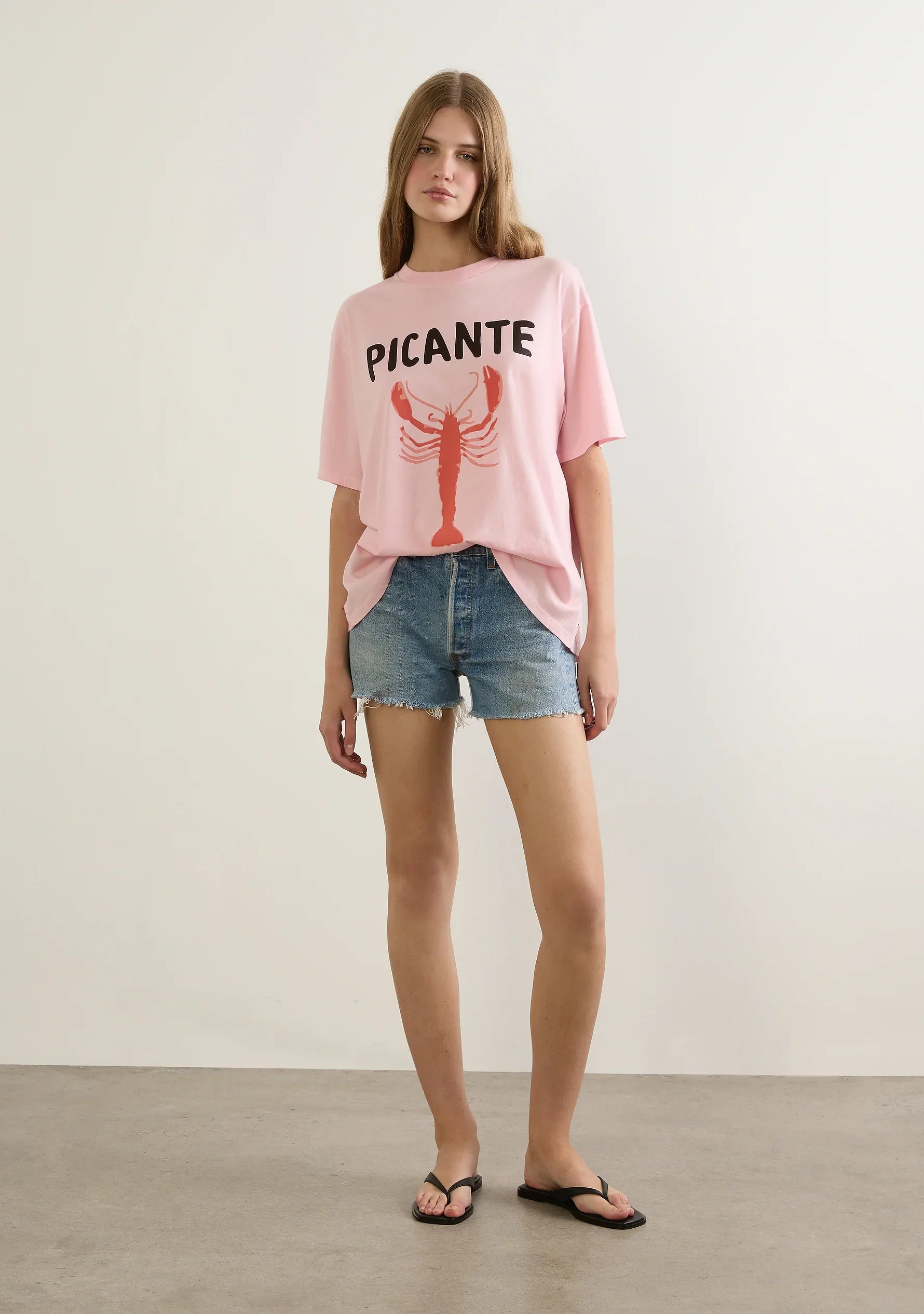 Auguste The Label Picante Boyfriend Tee Pink