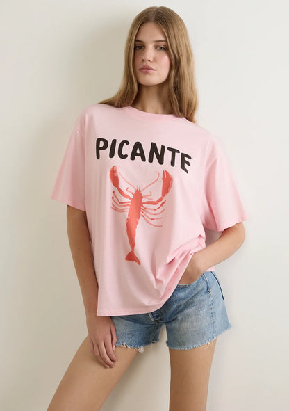 Auguste The Label Picante Boyfriend Tee Pink