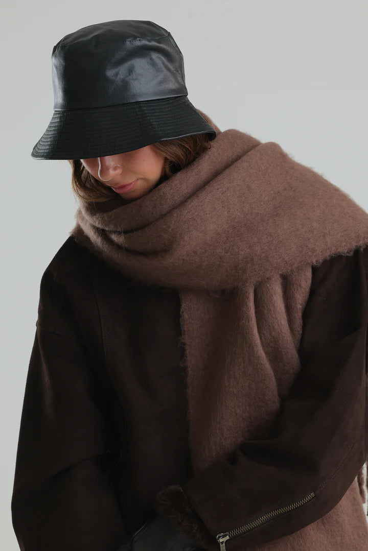 Morgan &amp; Taylor Ella Woven Scarf Camel