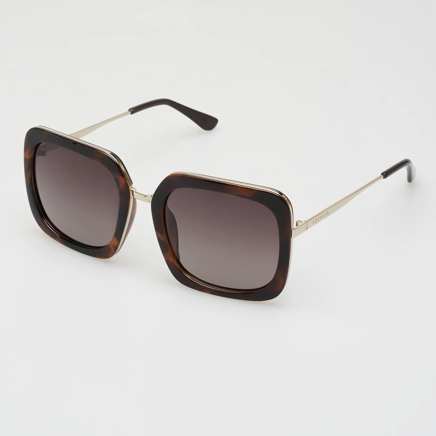 Locello Alex Tortoiseshell Gold Brown