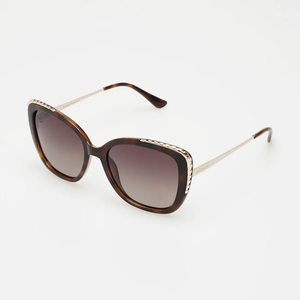 Locello Bronte Tortoiseshell Gold Brown