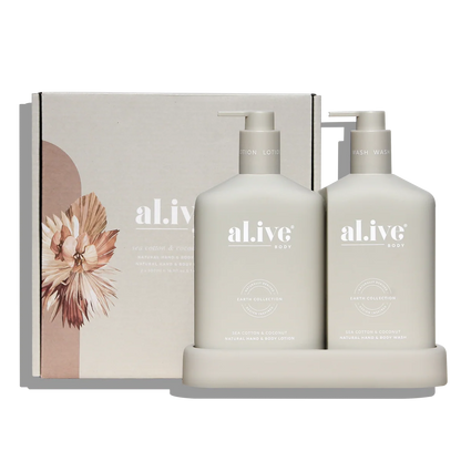 AL.IVE Body Wash &amp; Body Bathroom Duo Sea Cotton &amp; Coconut