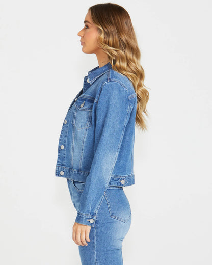 Darcy Denim Jacket Vintage Wash