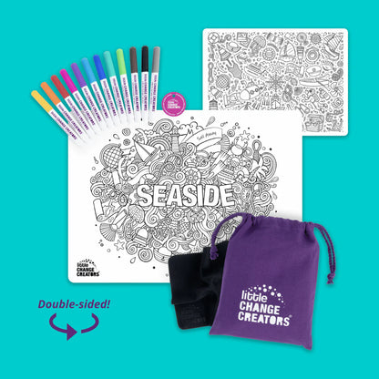 Re-Fun-Able Colouring Set Seaside