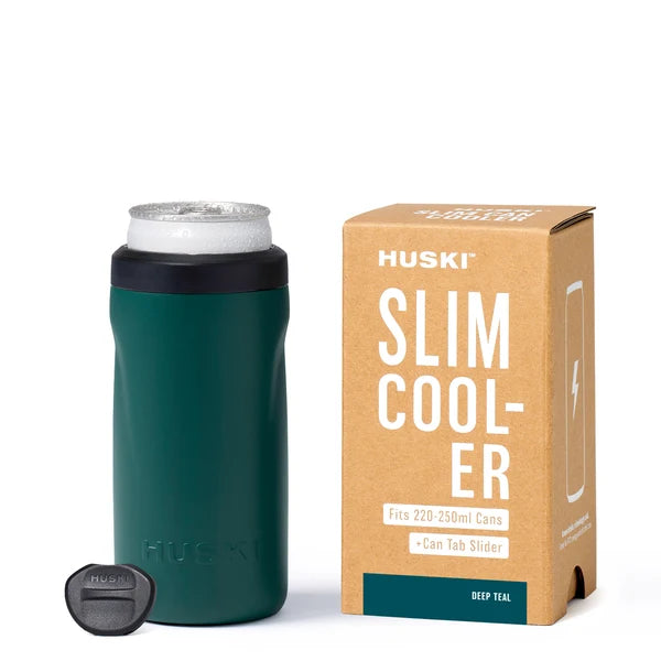 Huski Slim Can Cooler Deep Teal Limited Release