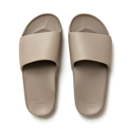 Archies Arch Support Slides Classic Taupe