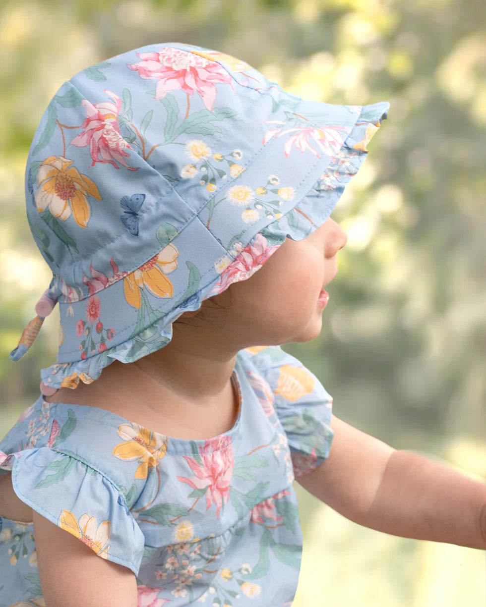 Toshi Bell Hat Matilda Waratah Sky
