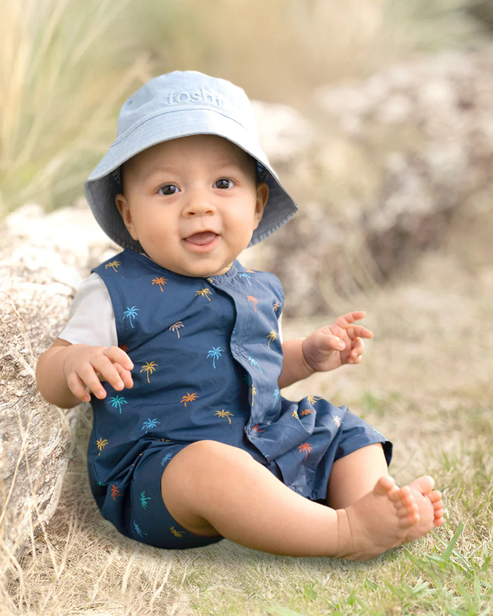 Toshi  Bucket Hat Billy Denim