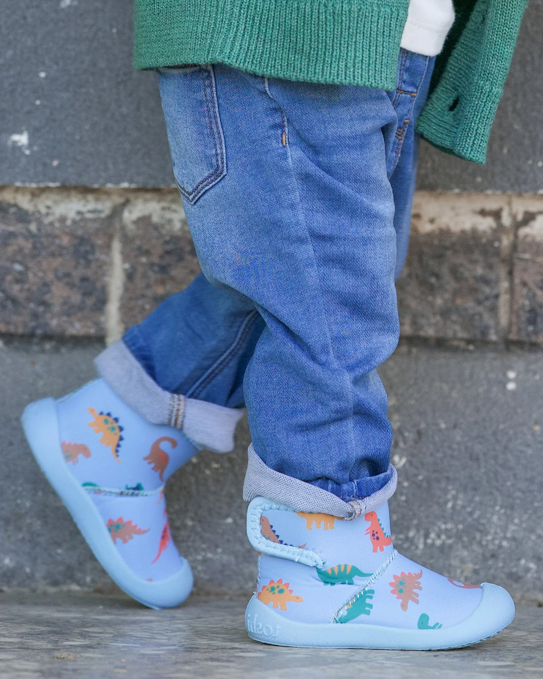 Toshi Baby Gumbooties Neoprene Mystical Dino Bubs