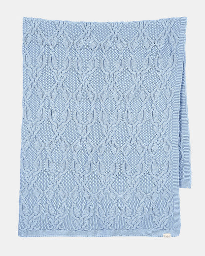 Toshi Organic Blanket Bowie Bluebell