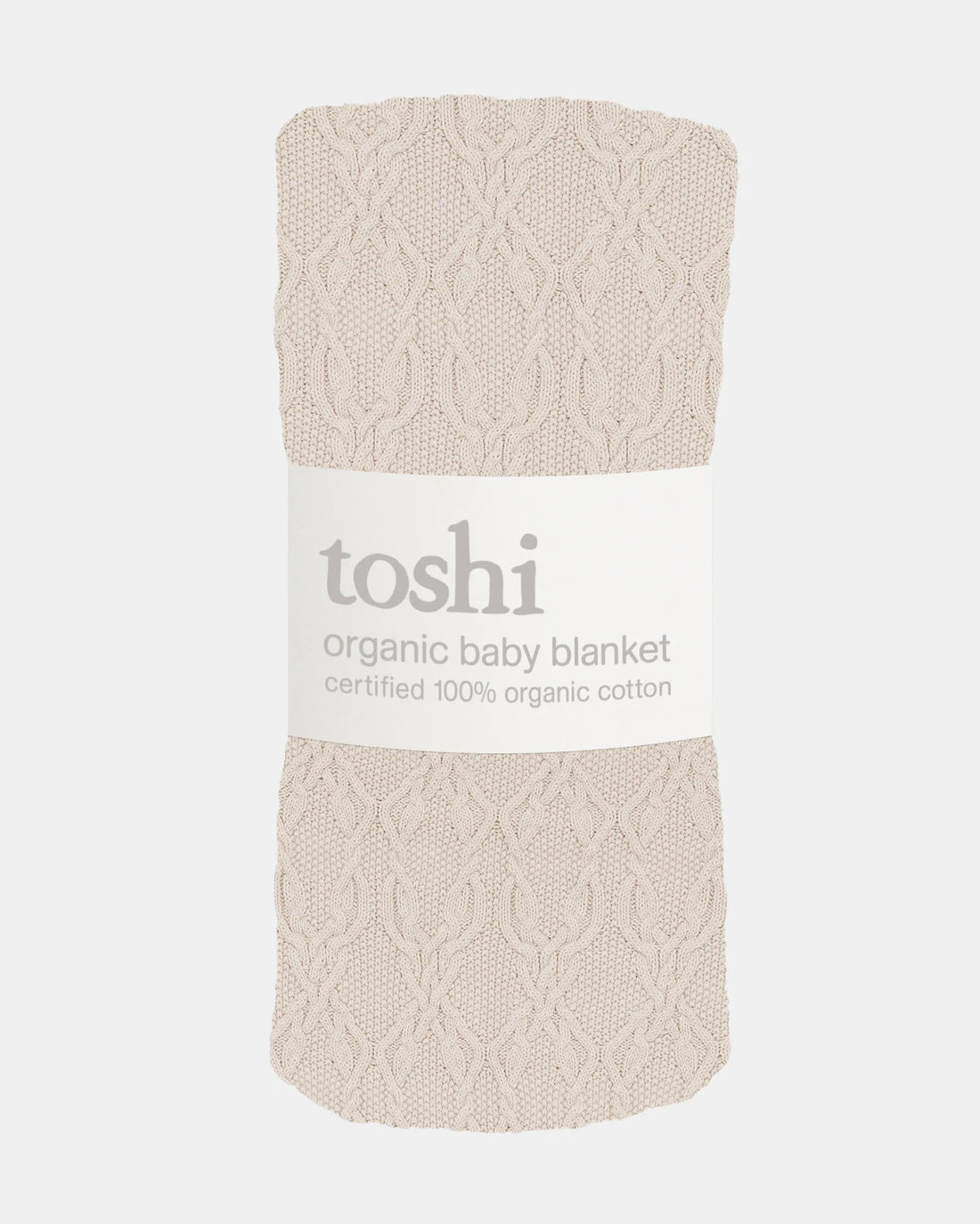 Toshi Organic Blanket Bowie Oatmeal