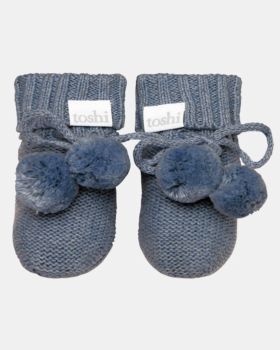 Toshi Organic Booties Marley/Moonlight Size 000 0-3mths
