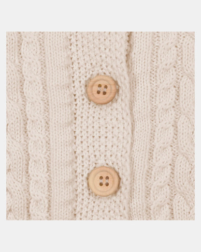 Toshi Organic Cardigan Yummy Oatmeal