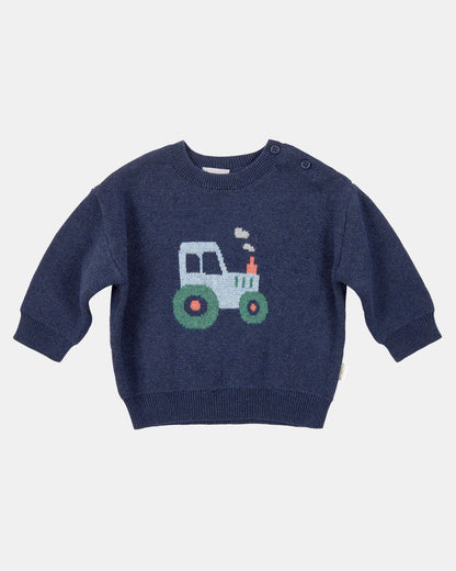Toshi Organic Pullover Mystical Tiny Tractors