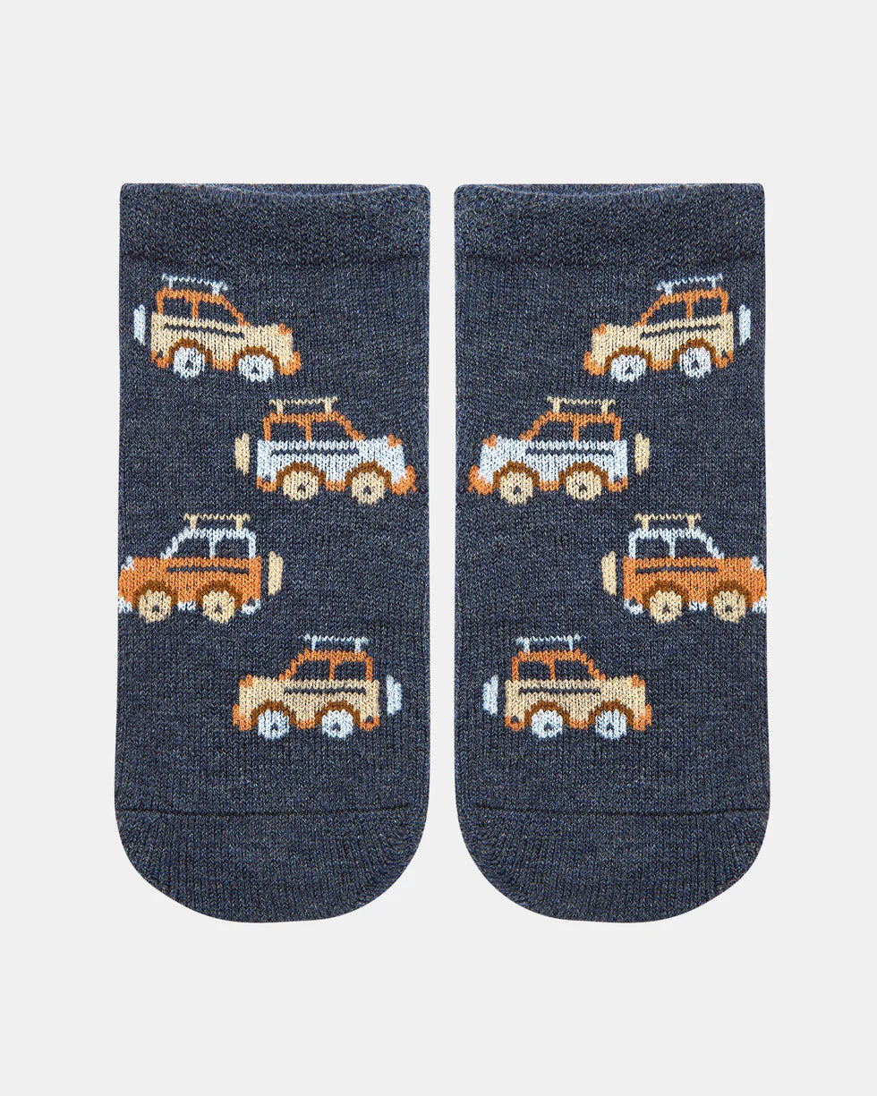 Toshi Organic Socks Ankle Jacquard/High Country