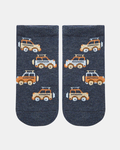 Toshi Organic Socks Ankle Jacquard/High Country