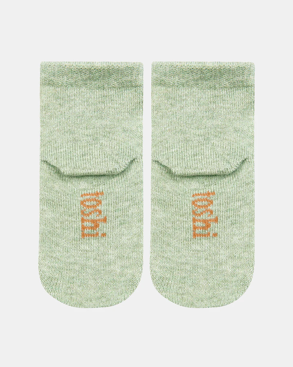 Toshi Organic Socks Ankle Jacquard/Koala