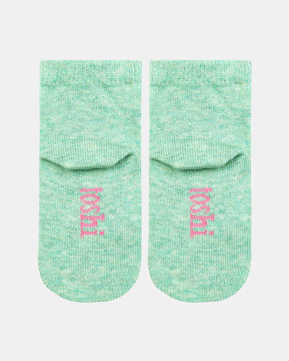 Toshi Organic Socks Ankle Jacquard/Unicorn